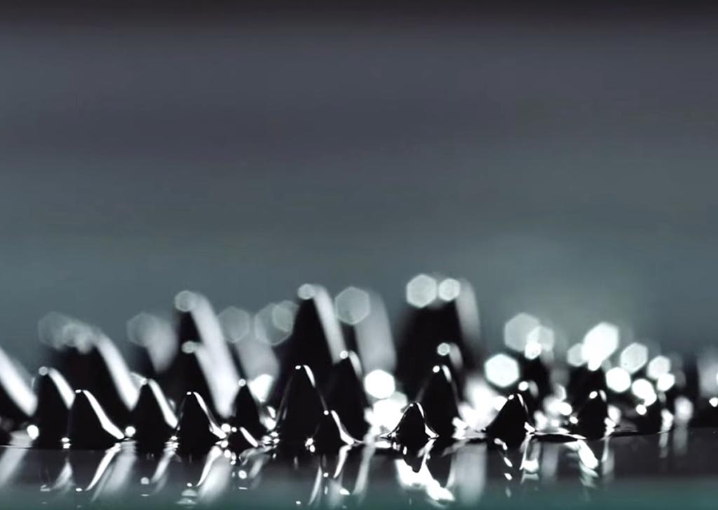 Ferrofluido com auxilio de campo magnético no tratamento de cân