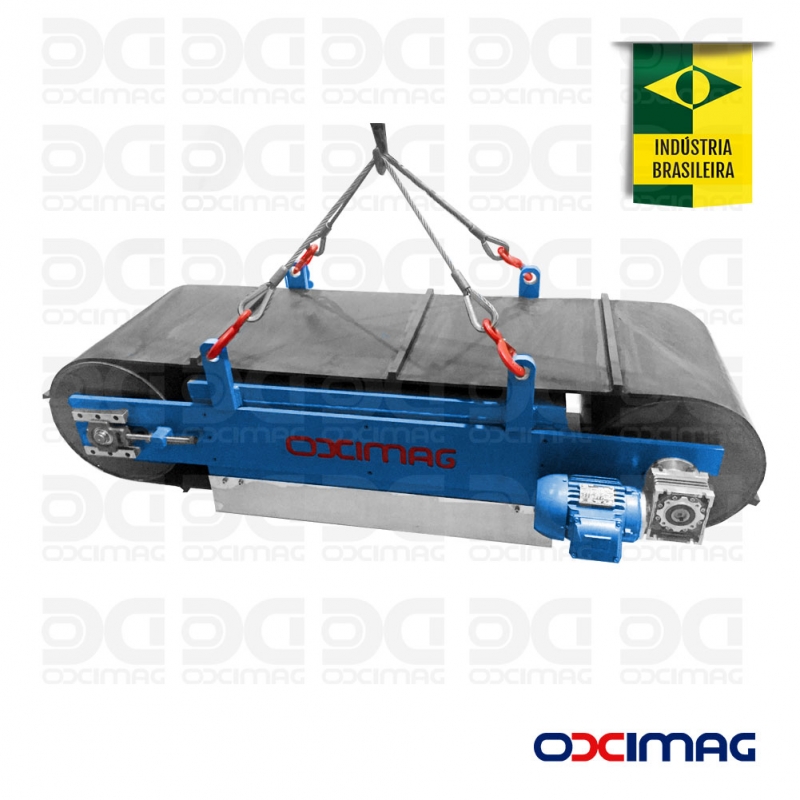 Separador Magnético Automático Overbelt | OXIMAG